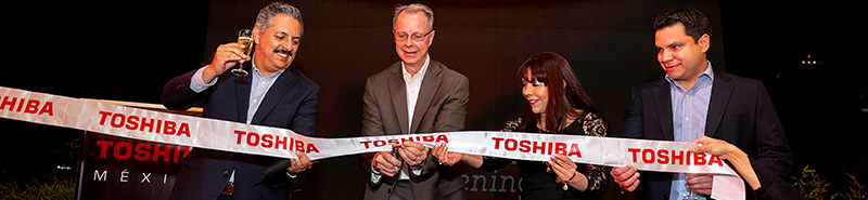 Toshiba Mexico Ribbon Cutting